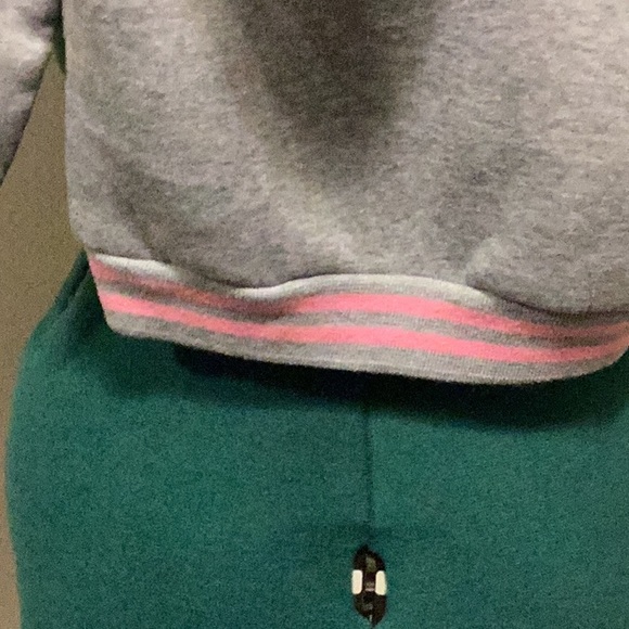 Coney Island 4T Pink& Gray Hoodie Princess Carter’s floral pants, West Coast T - Picture 7 of 16